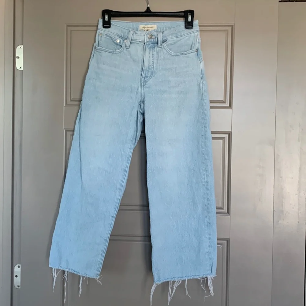 MADEWELL PERFECT VINTAGE WIDE LEG CROP 26P